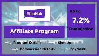 StubHub Affiliate Program [2025] | Earn Money from stubhub.com