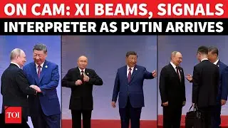 Friends Putin, Xi Inseparable On SCO Stage; Xi Immediately Calls Interpreter After Handshake | Watch