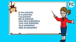 Le Verbe se Pr&eacute;senter - To present oneself - French Conjugation