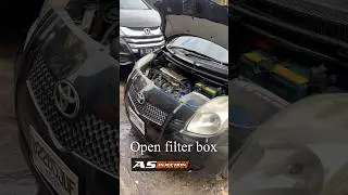 Toyota yaris, open filter, box open filter, #openfilter #boxopenfilter #toyotayaris  #1nz  #1nzfe