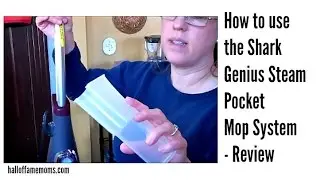How to use the Shark Genius Steam Pocket Mop System - Review