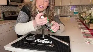 Lexenic Professional Starter Bartender Kit Cocktail Shaker Set,6 Piece, Drink Mixer Kit with Accesso