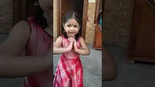 Akshara telling Sanskrit Slokas 2021