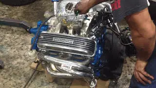 V8 272 QUADRIJET DIMENCIONADO  PRIMEIRA PARTIDA NO CHÃO (W.O.T. PREPARAÇÕES)