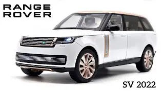 Unboxing | 1:18 Scale Range Rover SV 2022 White #diecastcars #cars #diecastmodels #collectibles