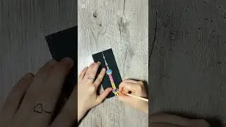 Scratch Art Tower Drawing ✨ | Satisfying Art Shorts