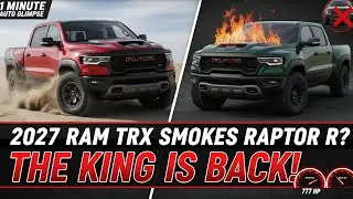 2027 Ram 1500 SRT TRX Review: 777HP Raptor R Killer!