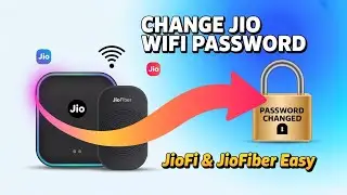 Jio WiFi Ka Password Kaise Change Kare | JioFi & JioFiber Password Change (Hindi)