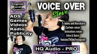 Voice Over Video | Voice Over - English or Spanish