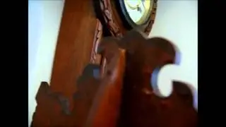 Oak Gingerbread Kitchen Clock