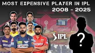 Most Expensive Player In Ipl (2008-2025) | आईपीएल इतिहास का सबसे महंगा खिलाड़ी   #ipl  #iplnews