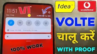 Vi (Voda-Idea) Me Volte Service Kaise Enable Kare || How To Enable Volte Service In Vi Sim🔥 Vi Volte