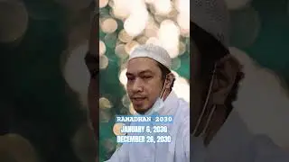 2 RAMADHAN in 2030 #hadith #ramadhan #2030 #islamicstatus #islamicnews