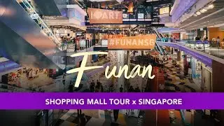 Futuristic Shopping Mall in Singapore! The NEW FUNAN - / Mall Tour EP08
