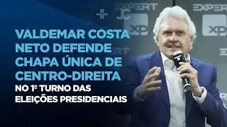 Valdemar Costa Neto defende chapa única de centro-direita no 1º turno das eleições presidenciais