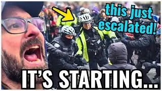 Police Step In As Anti-Immigrant Protests Escalate Across Canada!