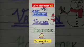 Very easy trick 🫶#english  #abcdlingokids #art #englishtricks #maths  #new
