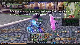 Aura Kingdom.To - Beginner guide 101 Part 1 (small and medium exp crystal )