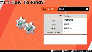 HOW TO GET Klink in Pokemon Sword and Shield