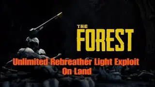The Forest | Unlimited Rebreather Light on Land [PS4 Patch 1.12]