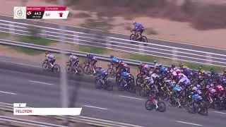 Amateur cyclist joins the race at Al Qudra Cycling Track 🚴