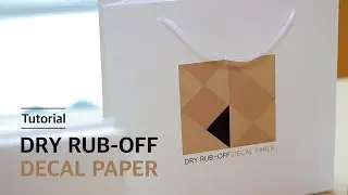[How To Use] Rub On Transfer Paper