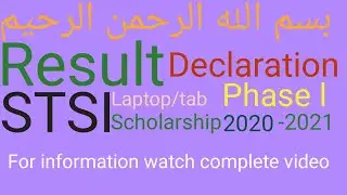 Stsi results phase l 2020-2021