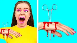 Bromas Divertidas de Halloween | Geniales Creativos Hack 4Fun Challenge