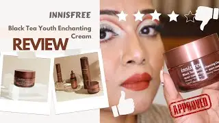 INNISFREE BLACK TEA YOUTH ENHANCING CREAM || HONEST OPINION || Poulami Sarkar
