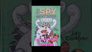 The spy next door is a 2 book series by Jay Cooper, with illustrations littered throughout the text!