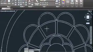 Matriz polar - Dsfase - recortar y otros comandos en autocad