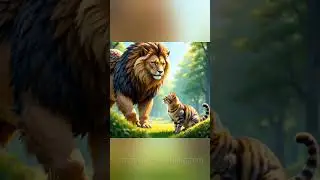 Cat In Magical World | Dreamy Tales Kingdom #magical #facts #fantasyworld #cat #majestic #wildlife