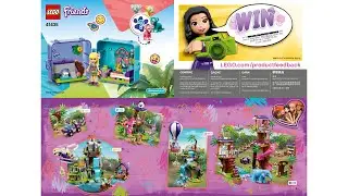Lego Friends 41435 part 2 | Stephanie's Jungle Play Cube | Instructions
