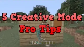 Minecraft Xbox 360 - 5 Creative Mode Pro Tips