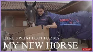 What products do you need for a THOROUGHBRED- UNBOXING with Equine products Limited