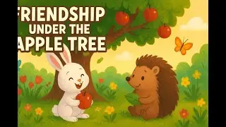 The Rabbit and the Hedgehog: A Sweet Friendship in the Garden | 2D Cartoon Story for Kids