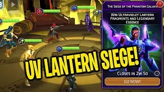 ULTRAVIOLET LANTERN Siege Gameplay! - DC Legends