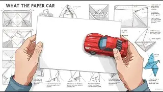 How To Make a Paper Car | Easy Simple Origami
