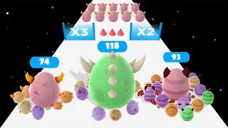 Egg Rush - Математические игры (бесплатная игра, оригинал)