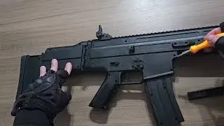 COMO ABRIR FUZIL AIRSOFT SCAR 8902A VIGOR (FUNCIONAMENTO)