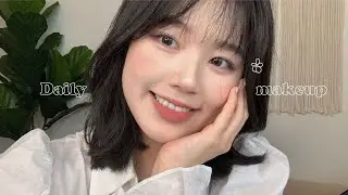 eng) 같이 준비하실래요? 흑발 염색 기념 데일리 메이크업을 찍어보았슴니다,,🌸 (feat. 아마도 가을웜)