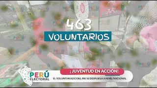#Per&uacute;Electoral | Voluntariado juvenil del JNE se despliega a nivel nacional