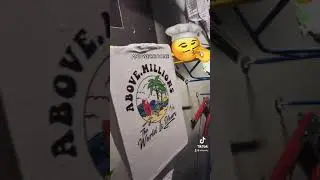 7 color screen print. Watch till the end!