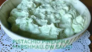 Pistachio Pineapple Marshmallow Salad