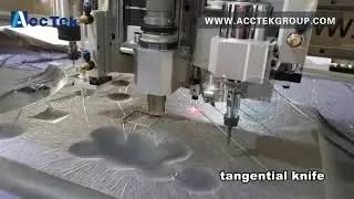 Tangential knife of oscillating knife machine