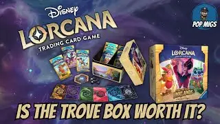 Unboxing The Disney Lorcana Into The Inklands Trove Box | Is It Worth It?