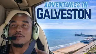 Galveston Adventures: Fishing, Helicopter Ride & Batting Cages | Fishing, Flying, and Fielding