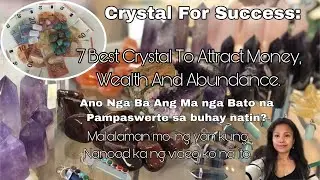 Crystal For Success:7 Best Crystal To Attract Money ,Wealth and Abundance.#crystal #success #foryou