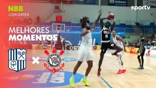 MINAS 87 X 79 CORINTHIANS | MELHORES MOMENTOS | COPA SUPER 8 | sportv