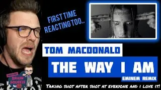 Том Макдональд - THE WAY I AM (EMINEM REMIX) (реакция Великобритании) | ДЕЛАЮ КАДР ЗА КАДРОМ, И М...